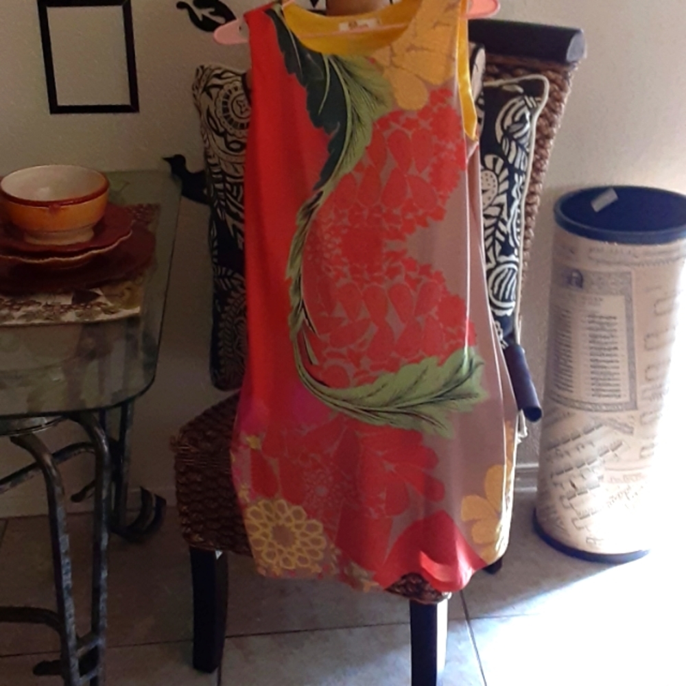 Aryeh anthropoligie multicolor midi size 0